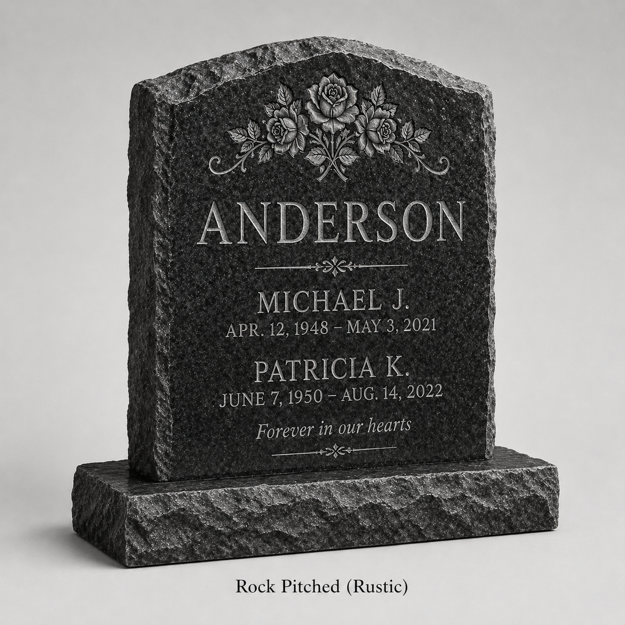 Cemetery stone engraving by NJ Stone Engravers artisans — image 3